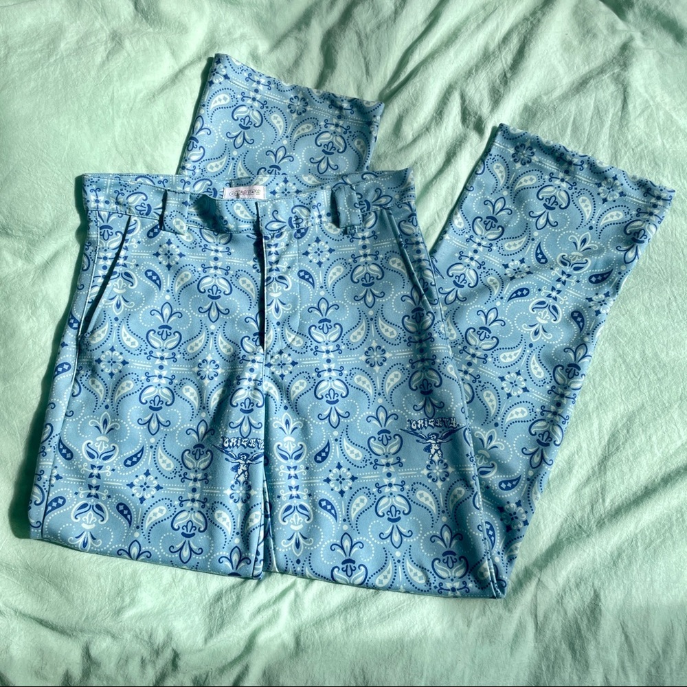 Omighty Blue Paisley Pants